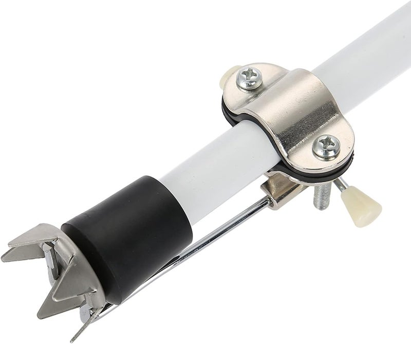 Jonlaki Cane Tips for Ice, All Terrain Heavy Duty Metal 4 Prong Retractable Ice Cane Tip Attachment for Ice Snow Canes Crutches Walkers, Tip Points for Winter Snow Safety - Image 2